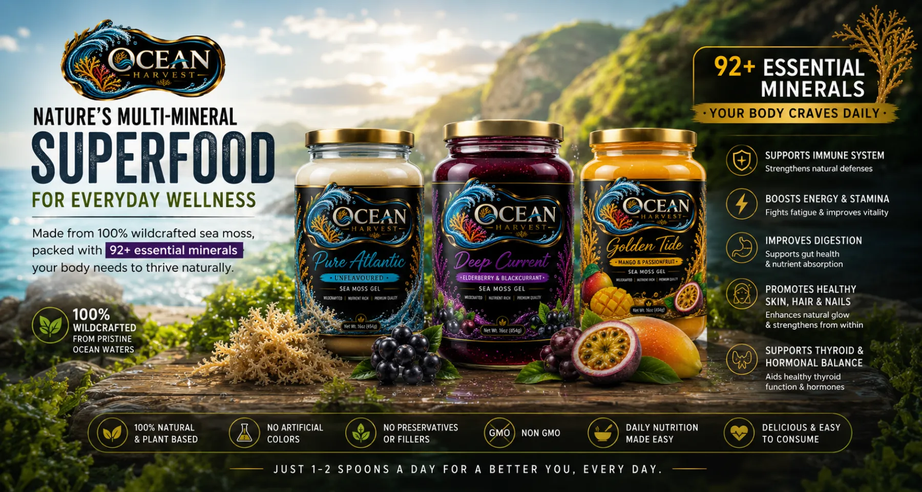 Nature's multi-mineral superfood for everyday wellness